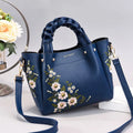 Midnight Blossom Handbag