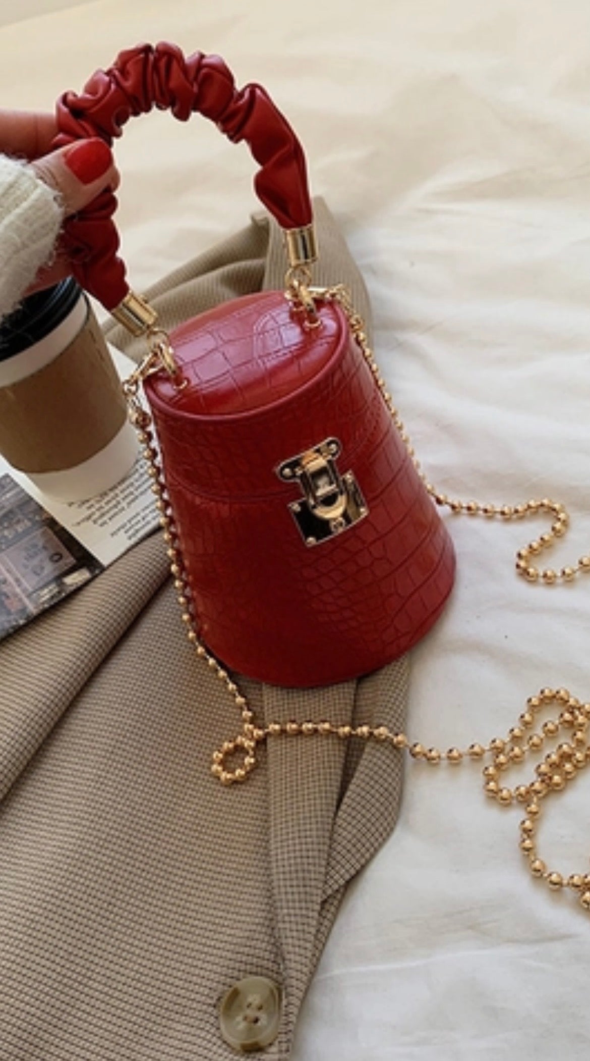 Halo Crossbody - Red